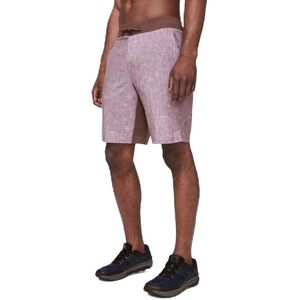 Lululemon T.H.E. Short 9" Liner Size XXL In Sunbleached Cherry Cola Multi